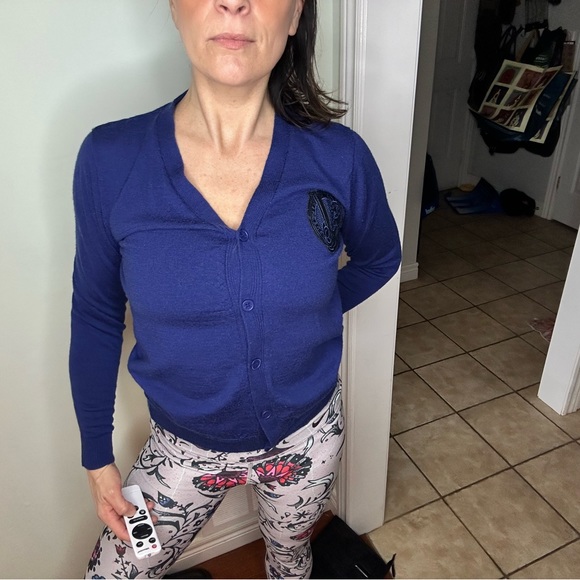 Versace Jeans Blue Cardigan - Picture 16 of 17